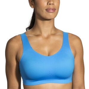 NWT Brooks Dare Scoopneck Running Bra - Vibrant Blue Sports Bra